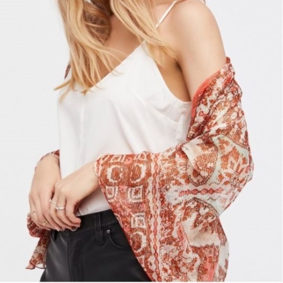 Free People Other - *NWT* Free People Fleur De Lis Kimono